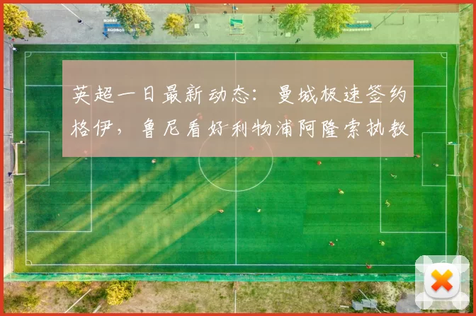 英超一日最新动态：曼城极速签约格伊，鲁尼看好利物浦阿隆索执教机会_卡里克_罗马_曼联