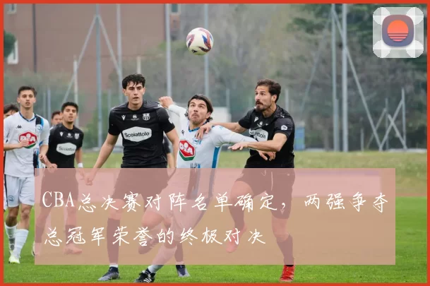 CBA总决赛对阵名单确定，两强争夺总冠军荣誉的终极对决